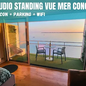 Apartment L'iroizh Concarneau: Panoramic Sea View With Access 